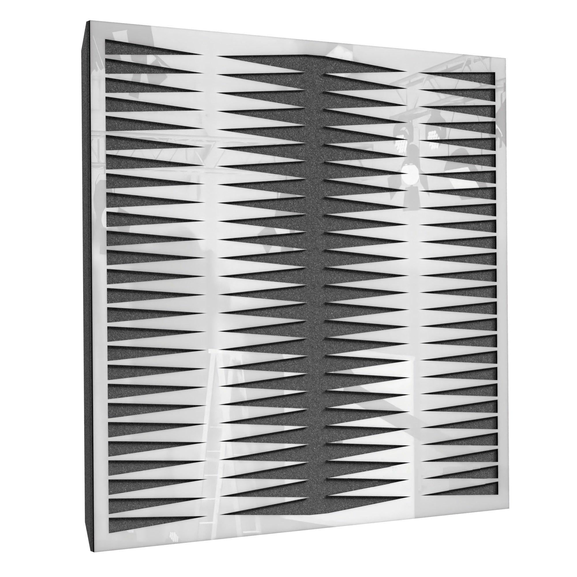 Акустична панель Ecosound Backgammon Plastic 50х50 см 33 мм Білий (1211)