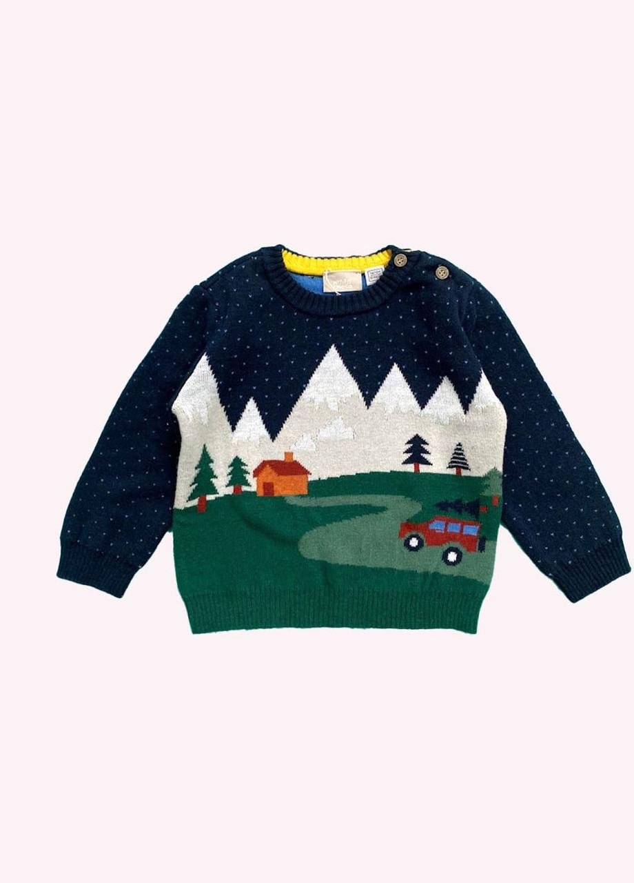 Свитер детский Chicco 9-12 мес. 74 см Разноцветный (2082185922)