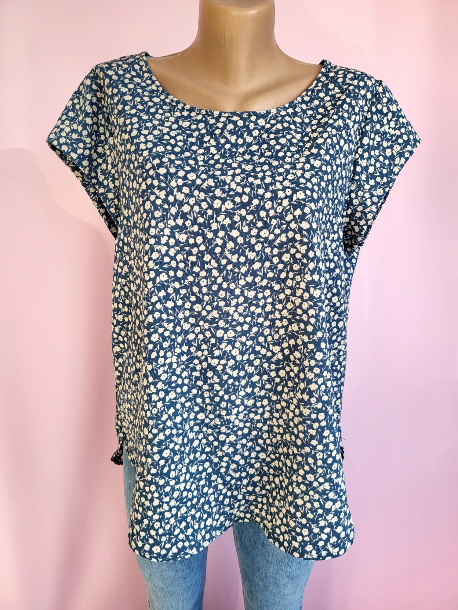 Блуза с молнией Only 11205 2XL Синий (50) - фото 4 Блуза с молнией Only 11205 2XL Синий (50) - фото 4