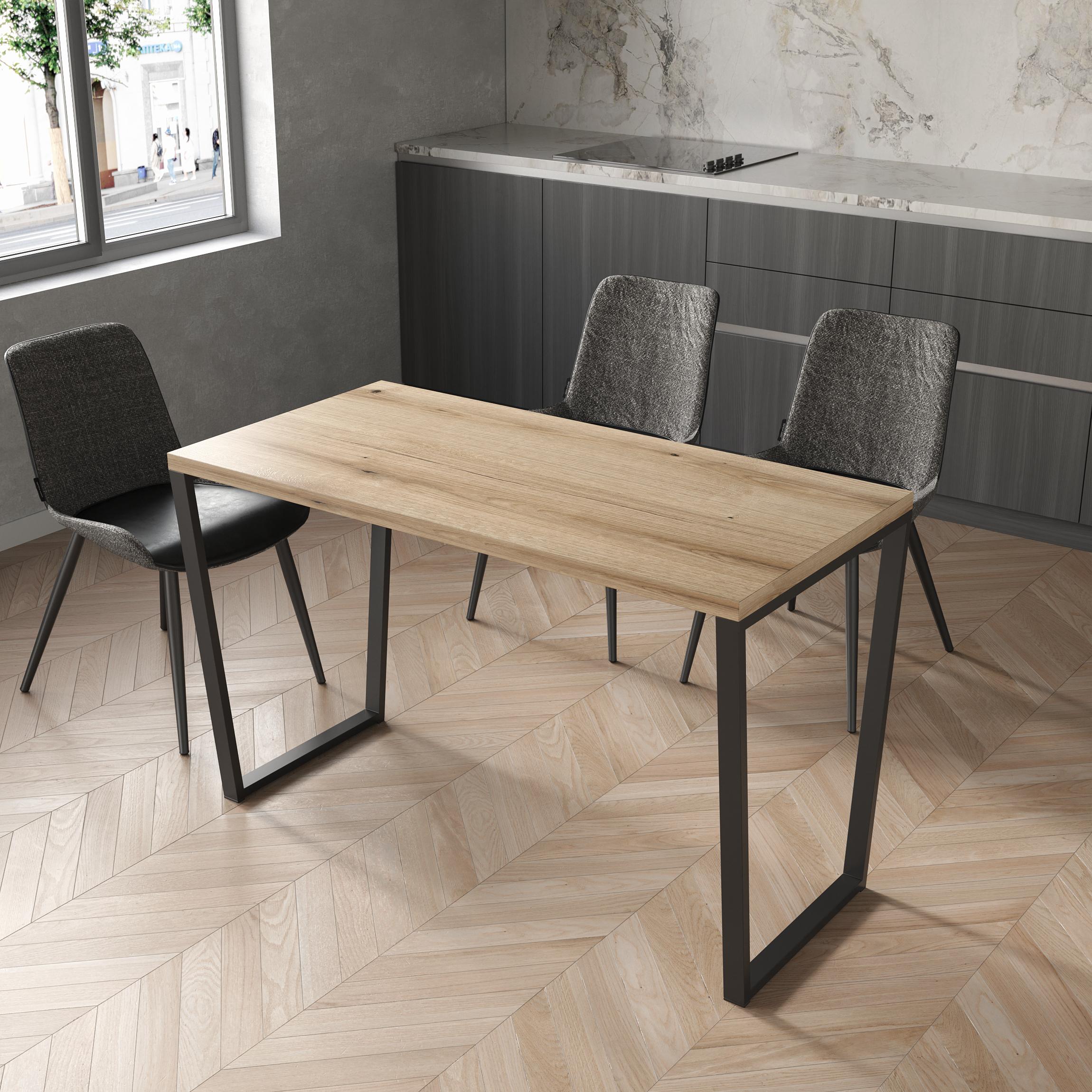 Обеденный стол 02 1200х600х32 мм Дуб Евок прибрежный (23513416)