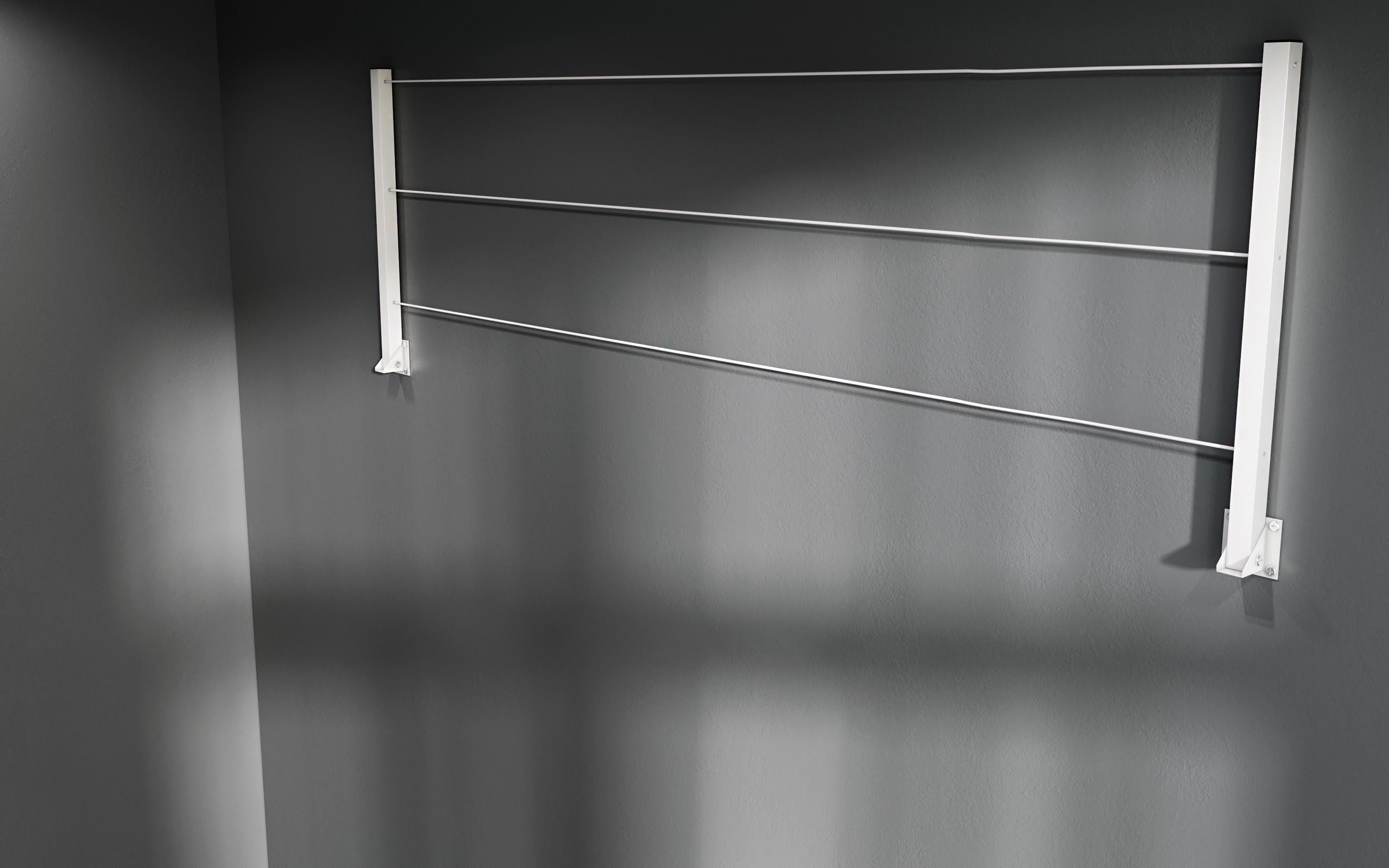 Сушилка для белья Vian-Dizain балконная 500 мм Белый (22616493) - фото 2 Сушилка для белья Vian-Dizain балконная 500 мм Белый (22616493) - фото 2