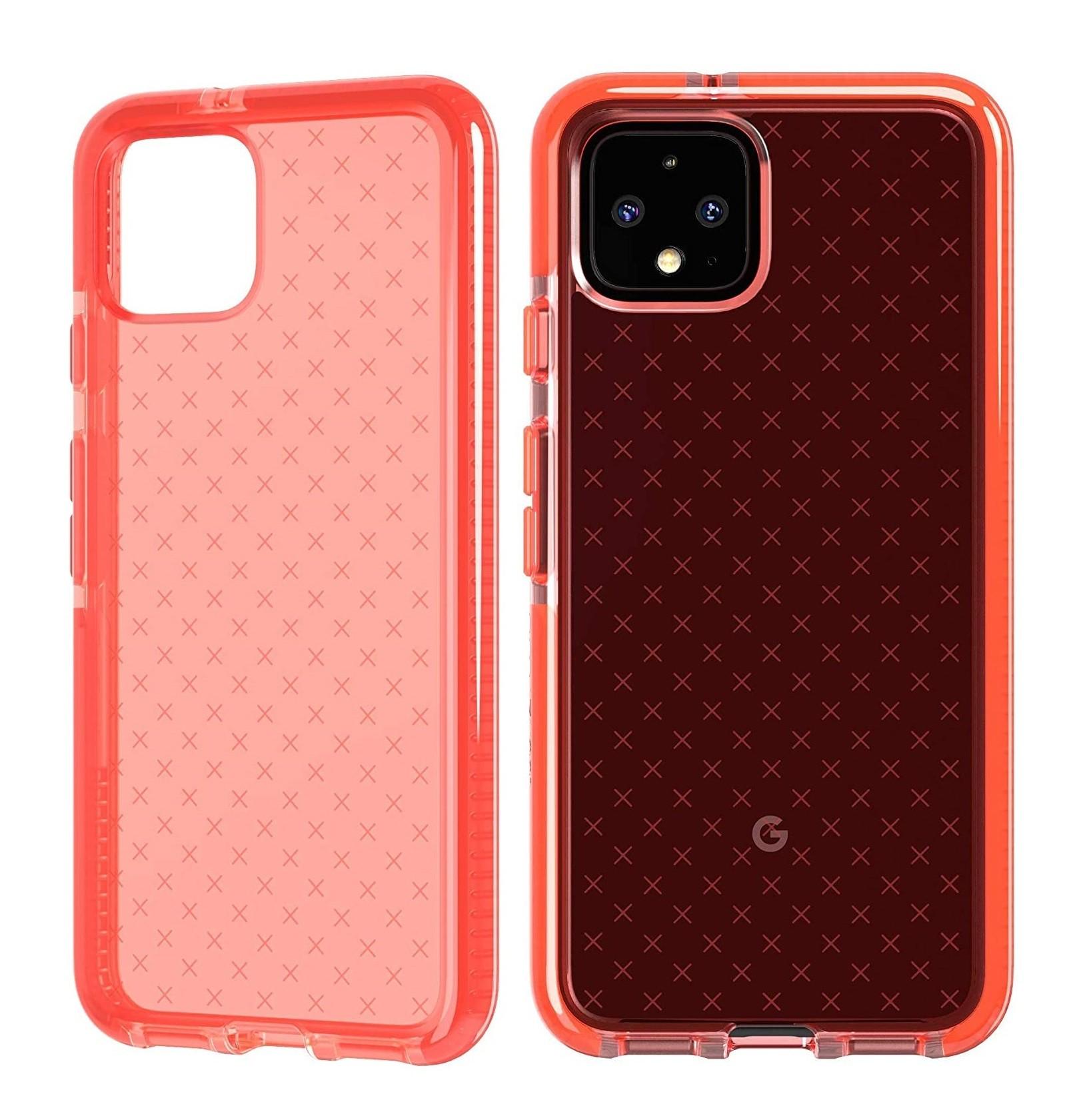 Противоударный чехол с антимикробным покрытием Tech21 Evo Check для Google Pixel 4 XL Coral