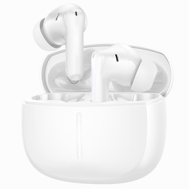Наушники беспроводные TWS Hoco EQ34 Plus Bluetooth 5.4 с активным шумоподавлением до 7 часов работы Былый (26799)