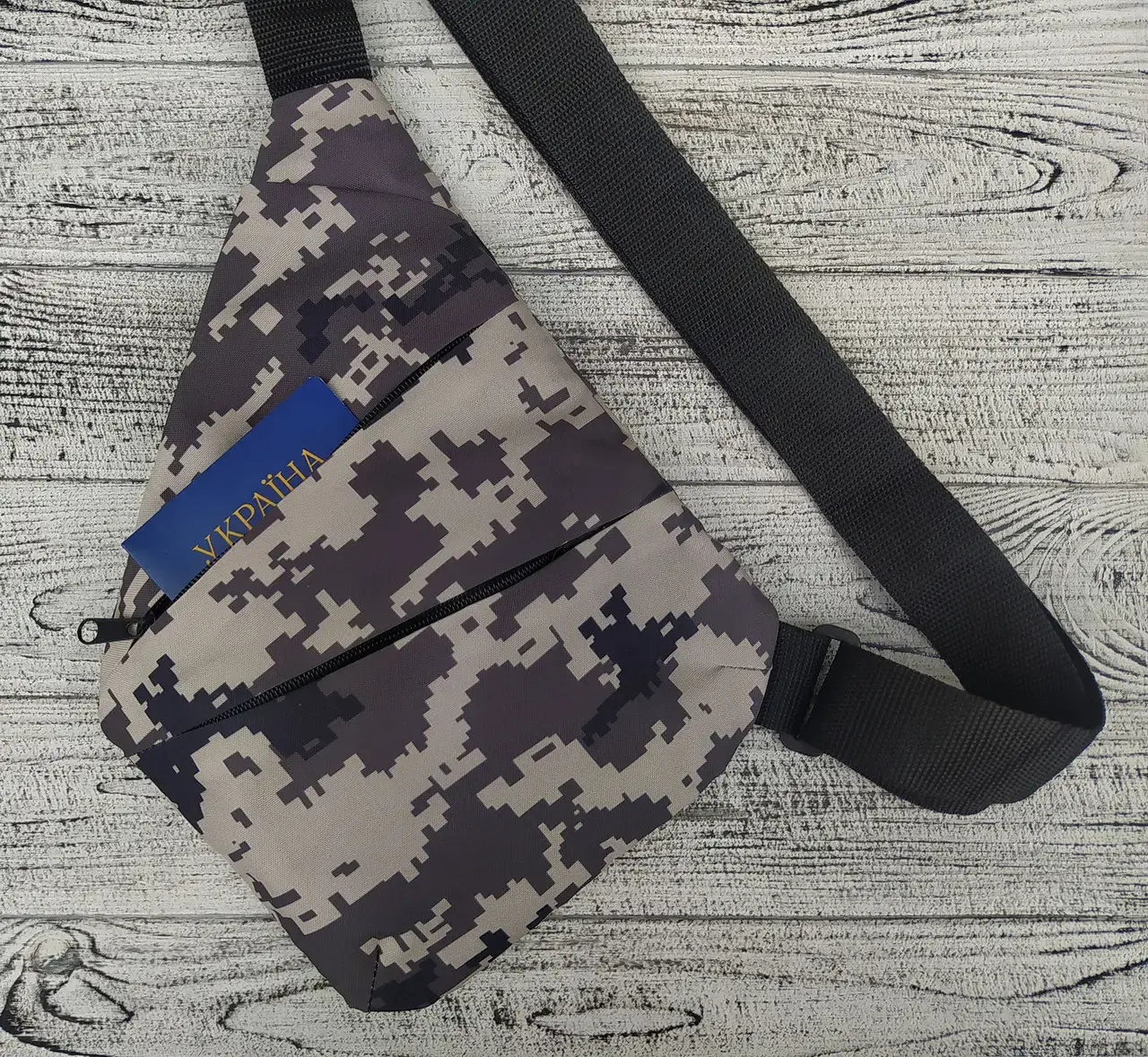 Сумка мужская через плечо Cross Body 4634 Камуфляж (31801200)