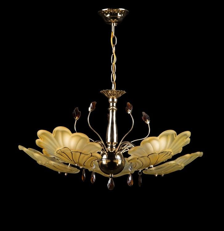 Люстра с плафонами Ray L39613/5 FGD (IR005907)