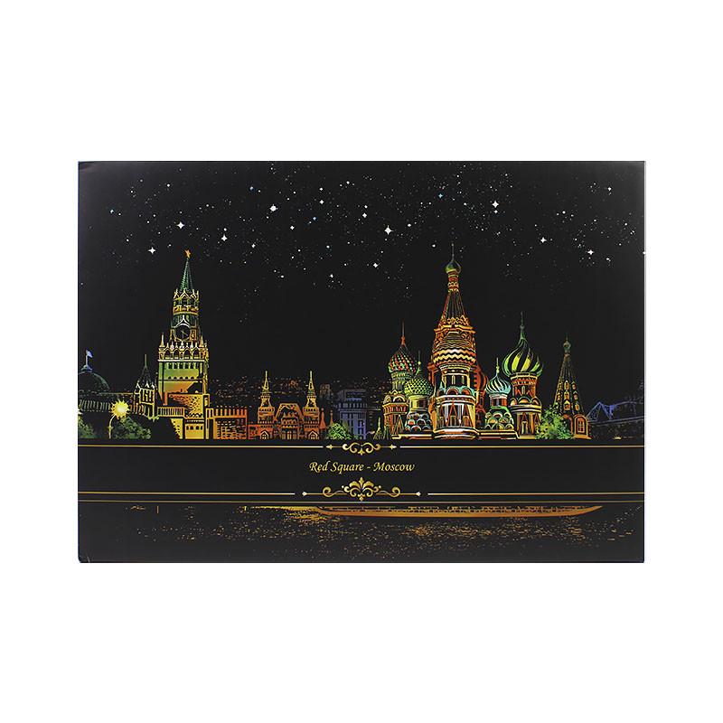 Скретч-картина YUELU M1-А06 Red Square - фото 4