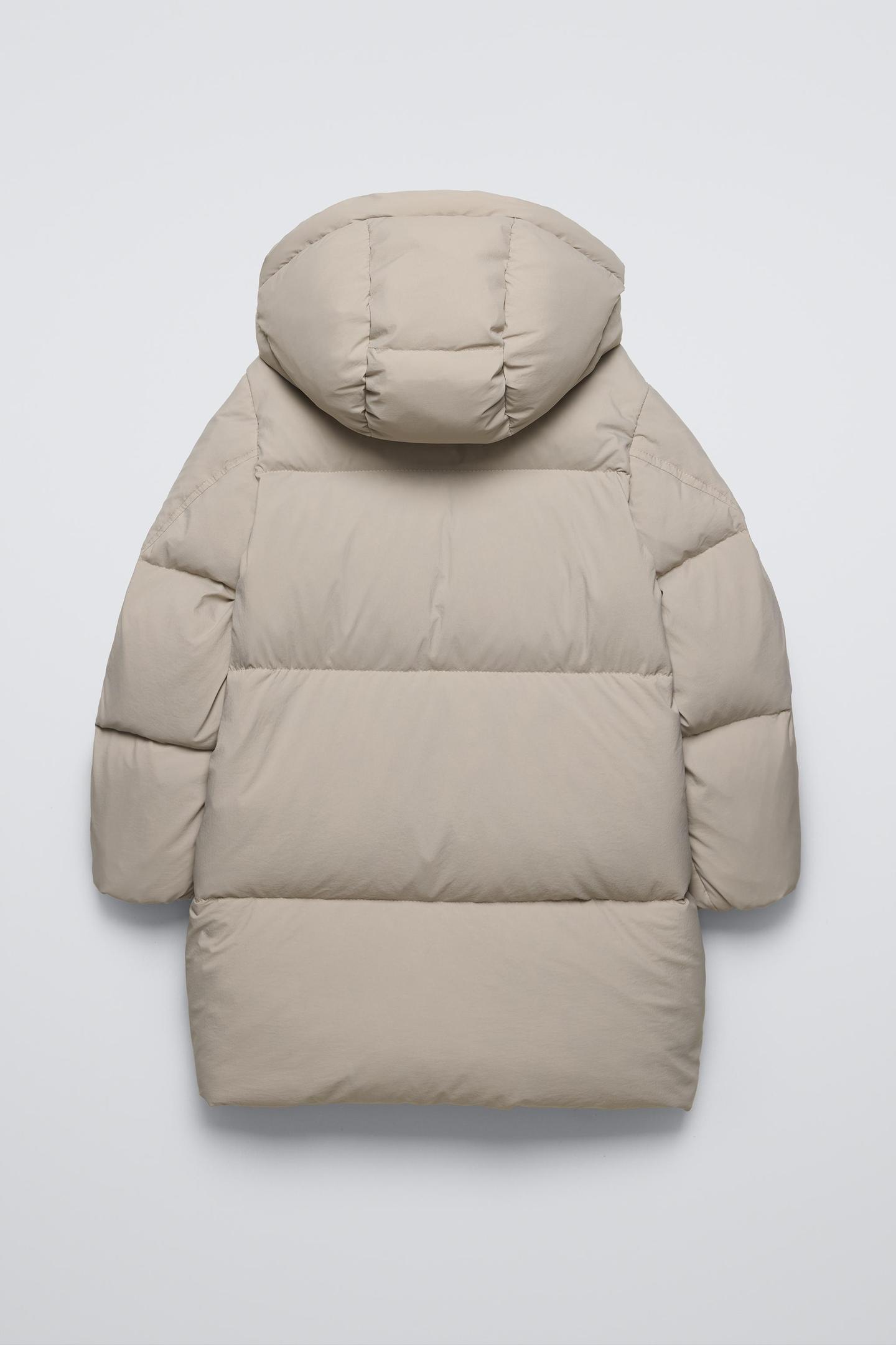 Куртка для дівчинки Zara 122 см Бежевий (0562773806) - фото 2 Куртка для дівчинки Zara 122 см Бежевий (0562773806) - фото 2