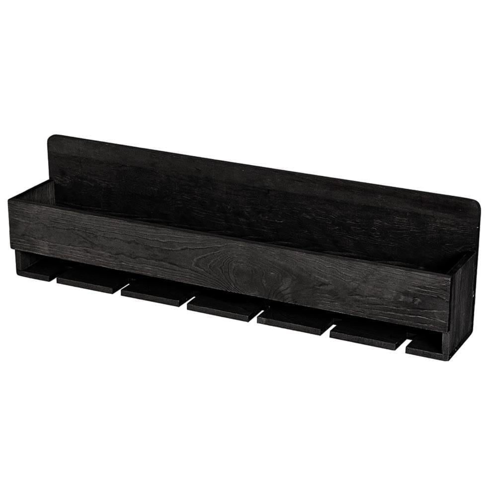 Полка для вина настенная из дерева Окахара Венге (ПНК-017512)