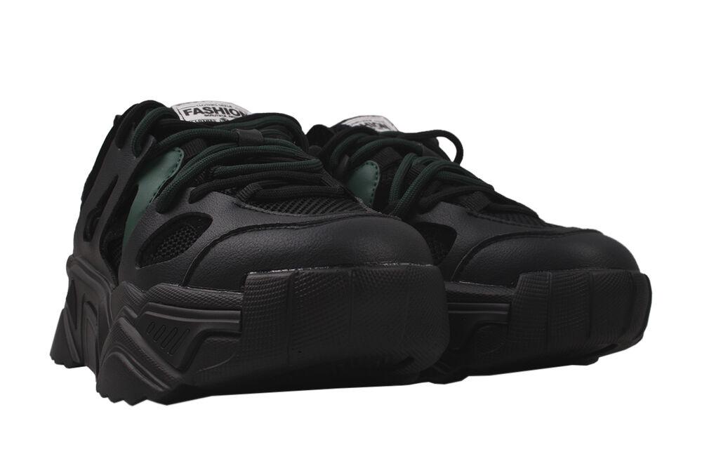 Кроссовки женские Li Fexpert из кожи р. 39 Черный (530-20DK)