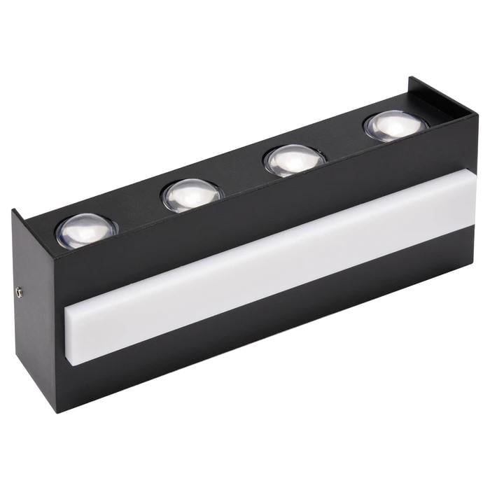 Светильник светодиодный фасадный HOROZ ELECTRIC Twist-15 Черный