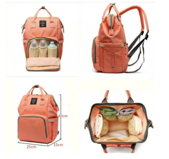 Сумка-органайзер Machine Bird для мам Рожевий - фото 3 Сумка-органайзер Machine Bird для мам Рожевий - фото 3