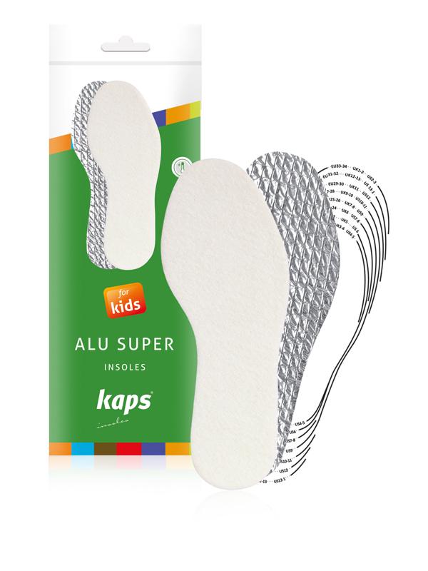 Стельки для обуви детские Kaps Alu Super Kids для вырезания (2*51122) Стельки для обуви детские Kaps Alu Super Kids для вырезания (2*51122)