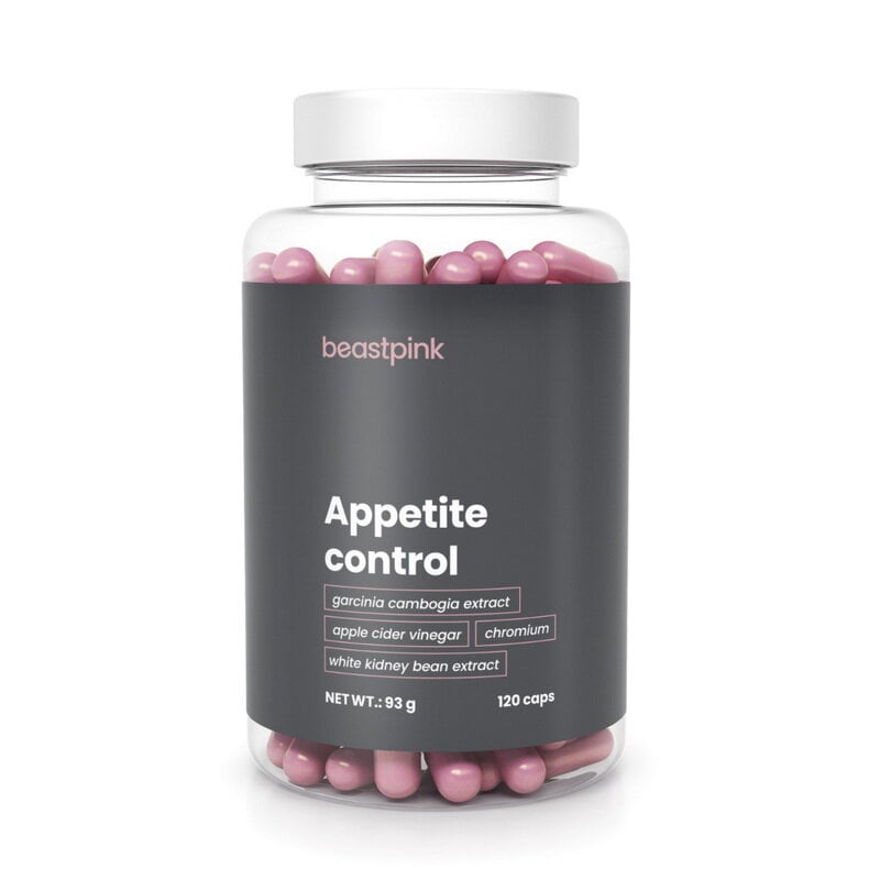 Комплекс с гарцинией и хромом GymBeam Beastpink Appetite Control 120 капс.