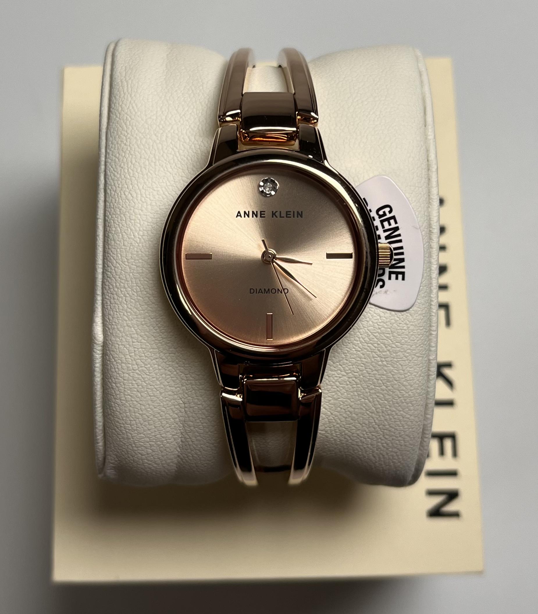 Часы женские Anne Klein AK/2626RGRG Розовое золото (14120159) - фото 2 Часы женские Anne Klein AK/2626RGRG Розовое золото (14120159) - фото 2