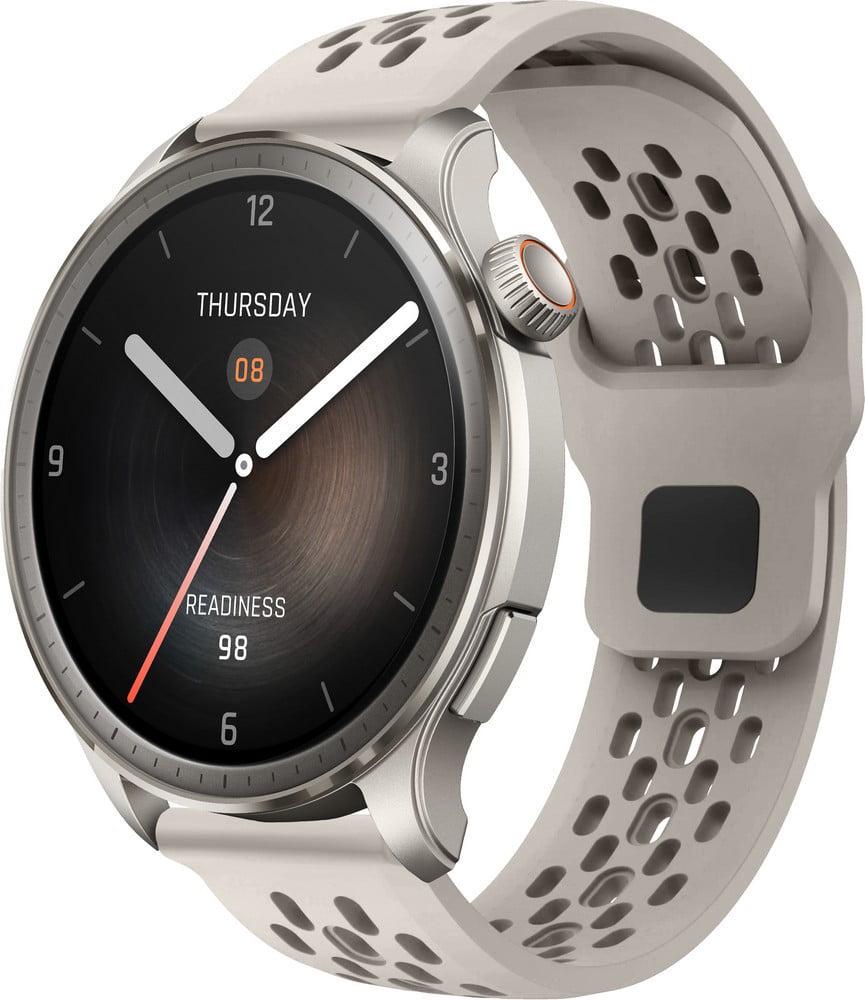 Ремінець силіконовий Liveunic для Amazfit Balance Beige (41945-34) Ремінець силіконовий Liveunic для Amazfit Balance Beige (41945-34)