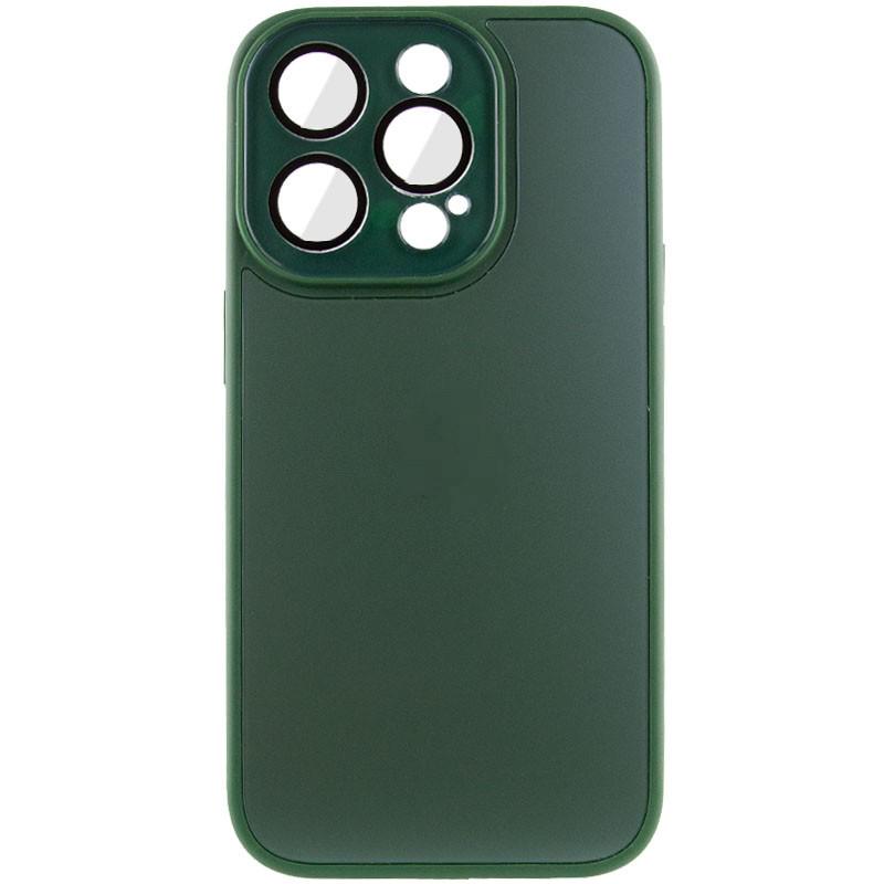 Противоударный Чехол TPU+Glass Sapphire Midnight для Apple iPhone 11 Pro Max (6.5") Зеленый / Forest green