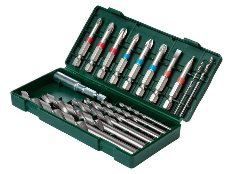 Шуруповерт Parkside PABS 20 E6 20 V з акумулятором/зарядним пристроєм/насадкою/набором свердел (11485962) - фото 4