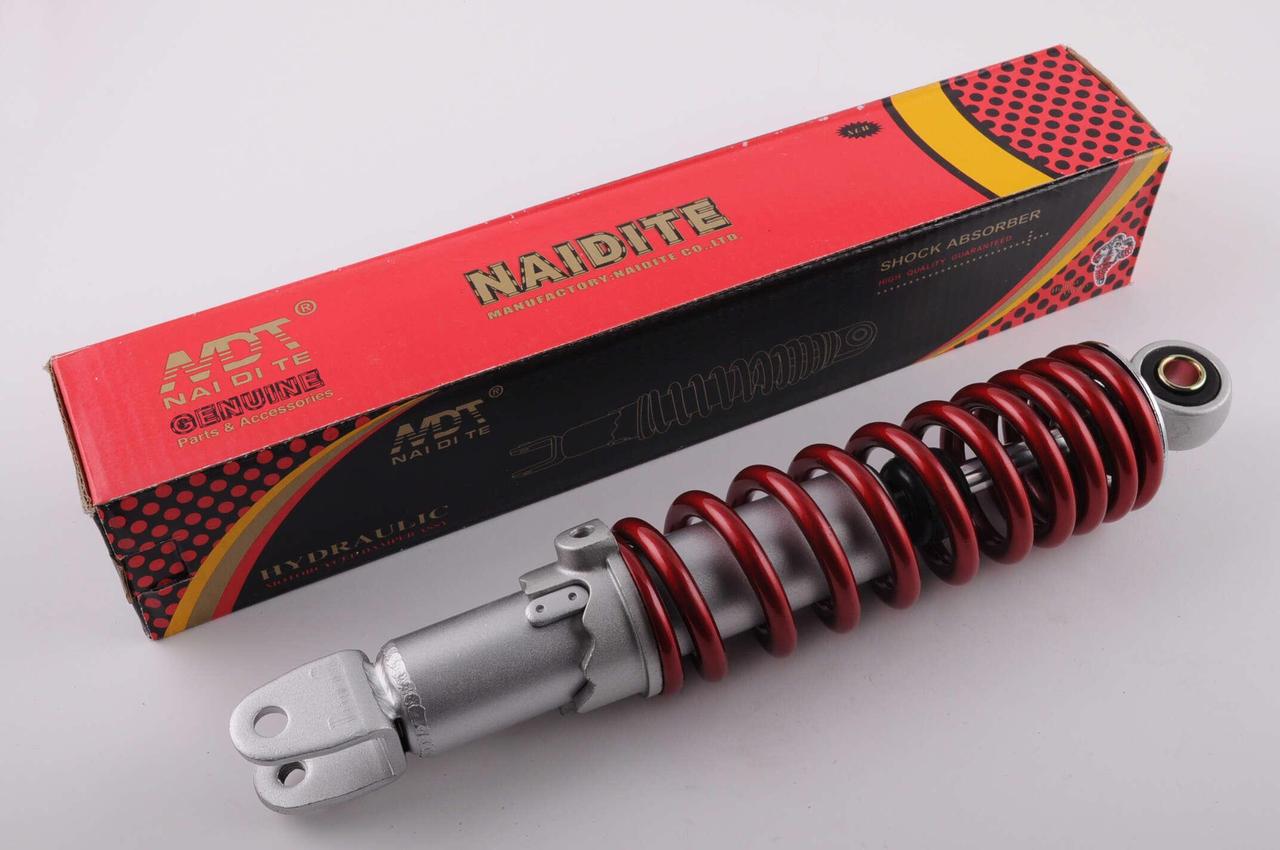 Амортизатор NDT GY6/DIO/TACT регульований 275 мм Червоний (2177140276)