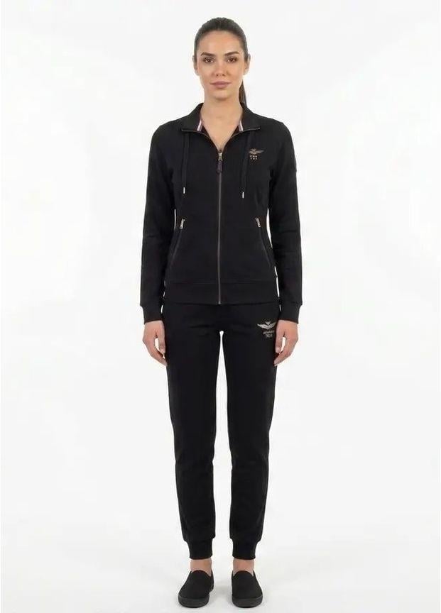 Костюм женский спортивный Aeronautica Militare 8422 XL Black