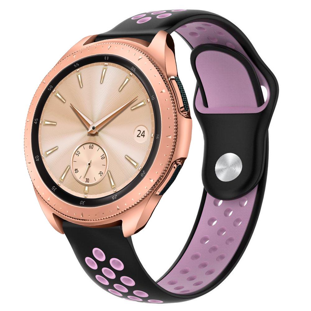 Ремешок Sport для Galaxy Watch 42 мм Pink Black (13328-49)