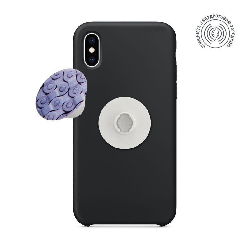 Тримач на телефон Luxe Cube POP 007 Великий 39,7 мм White/Pattern (9998866457148) - фото 9