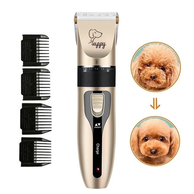 Машинка для стрижки тварин Puppy 7461 набір Gold (tf7461) - фото 5