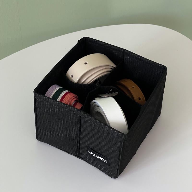 Органайзер для мелочей на 4 ячейки Черный (BL-4K) - фото 1 Органайзер для мелочей на 4 ячейки Черный (BL-4K) - фото 1