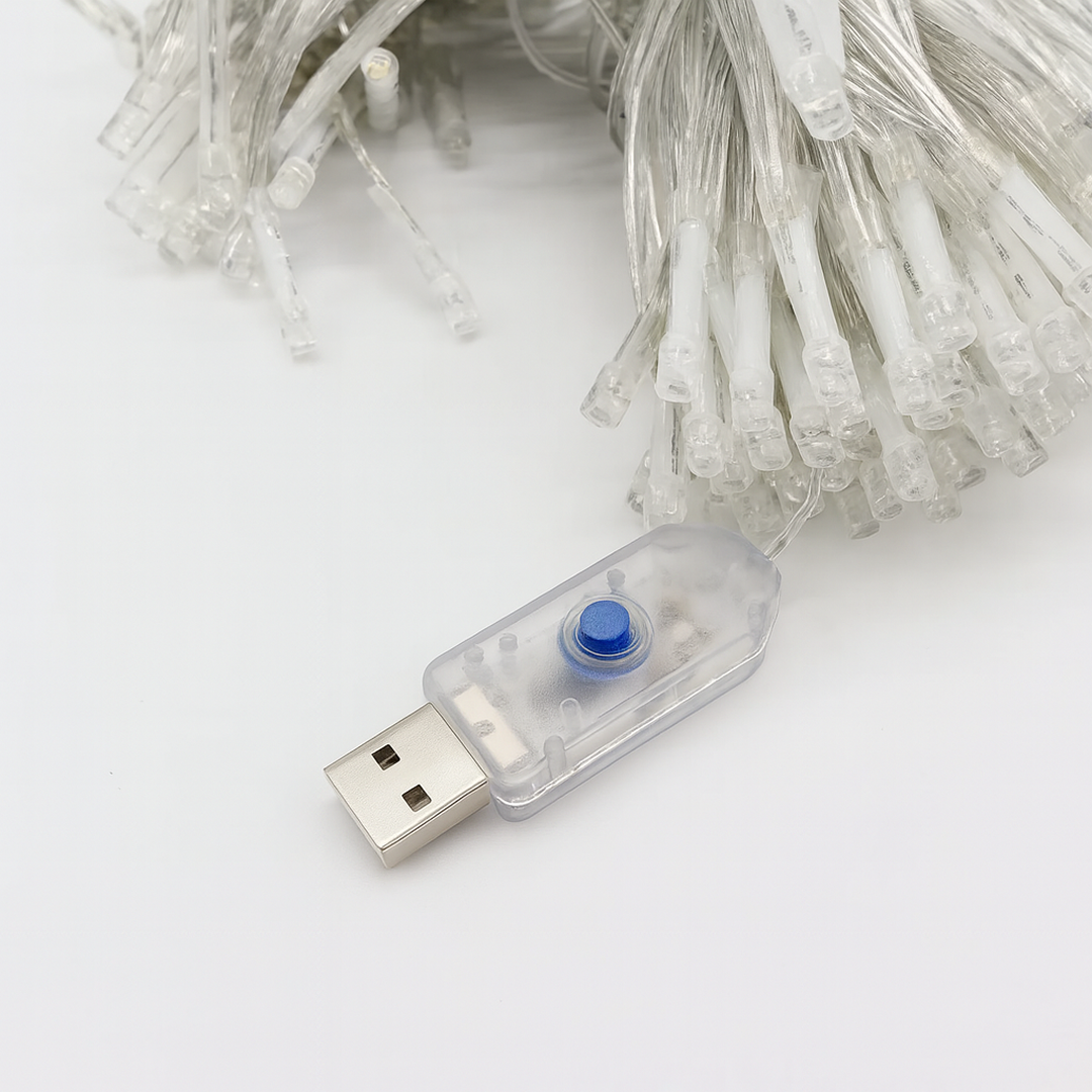 Гірлянда штора прапор України 3x3 м (29909085) - фото 3 Гірлянда штора прапор України 3x3 м (29909085) - фото 3