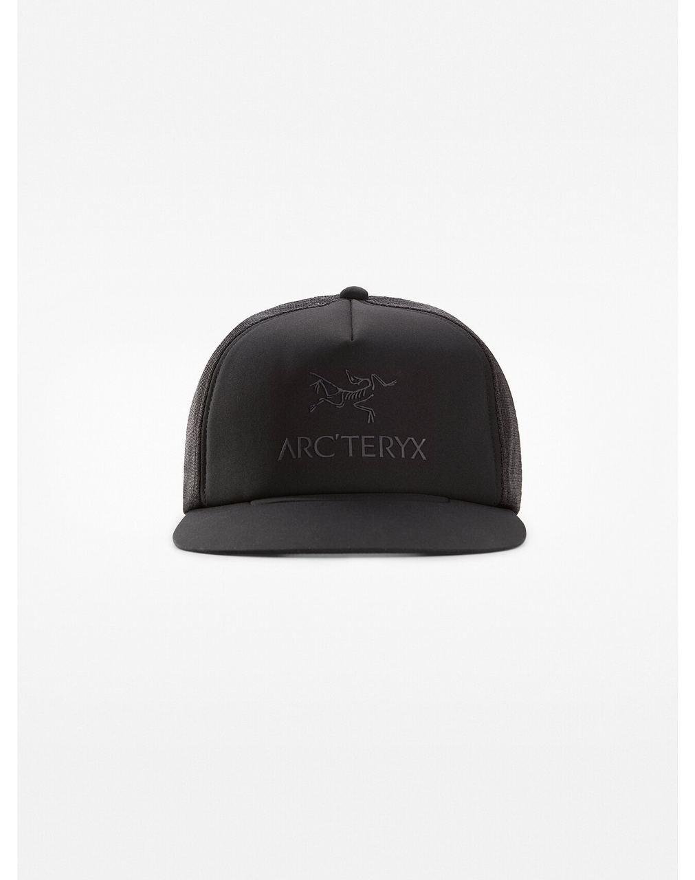 Кепка Arcteryx Logo Flat Brim Trucker Hat (X000006117-Black)