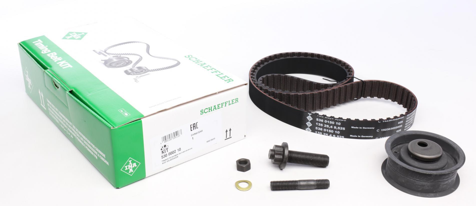 Комплект ГРМ INA Audi 80 89 89Q 8A B3 1.6D/TD 06/86- 10/91 530 0002 10