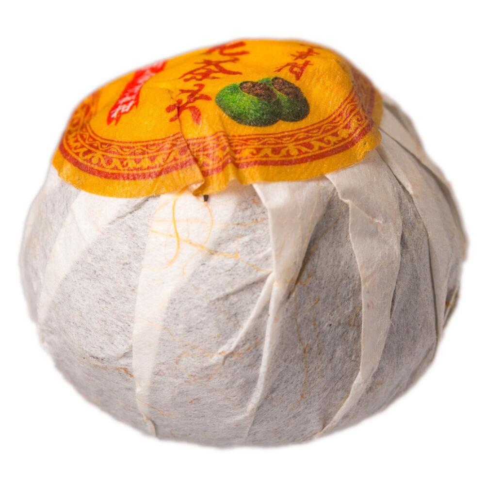 Чай Лао Ча Тоу Шу Пу Эр в мандарине 2013 г.