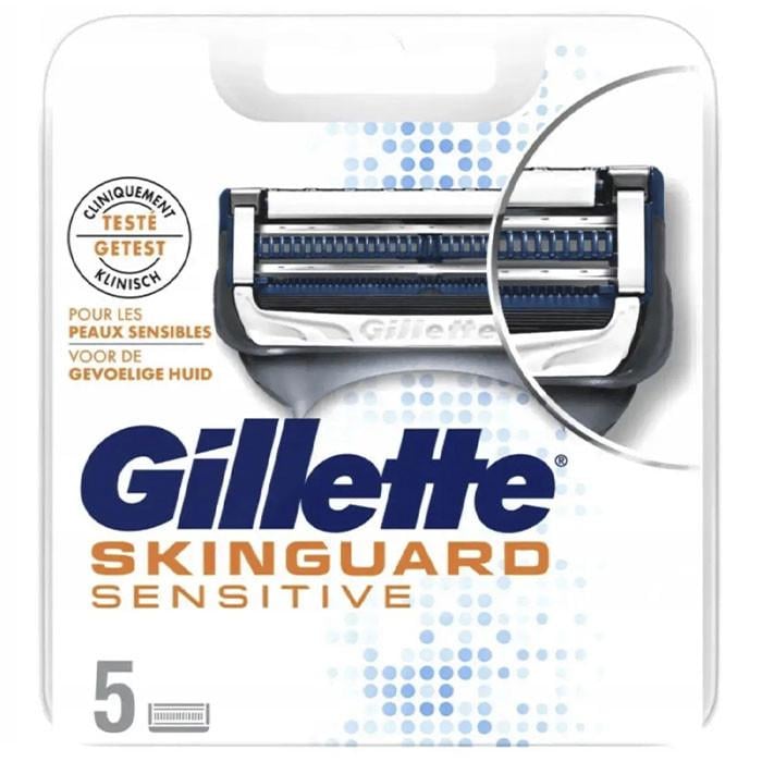 Сменные кассеты для бритья Gillette SkinGuard Sensative 5 шт. (1622792287)