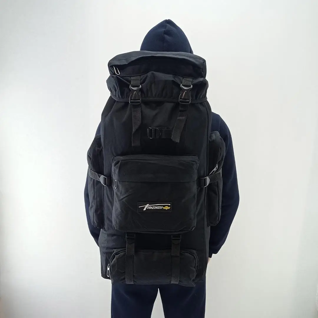 Рюкзак армійський Tactical із системою MOLLE 70 л Чорний (ta70 new black) - фото 7 Рюкзак армійський Tactical із системою MOLLE 70 л Чорний (ta70 new black) - фото 7