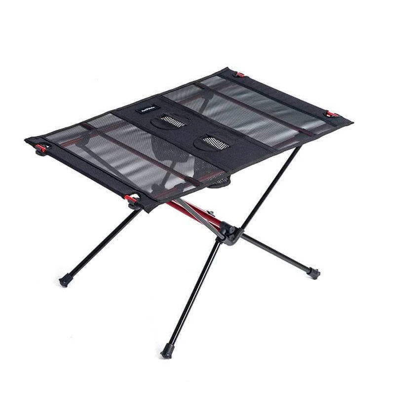 Туристический стол раскладной Naturehike NH19Z027-Z carbon 59х40 см Черный (6976023920400)