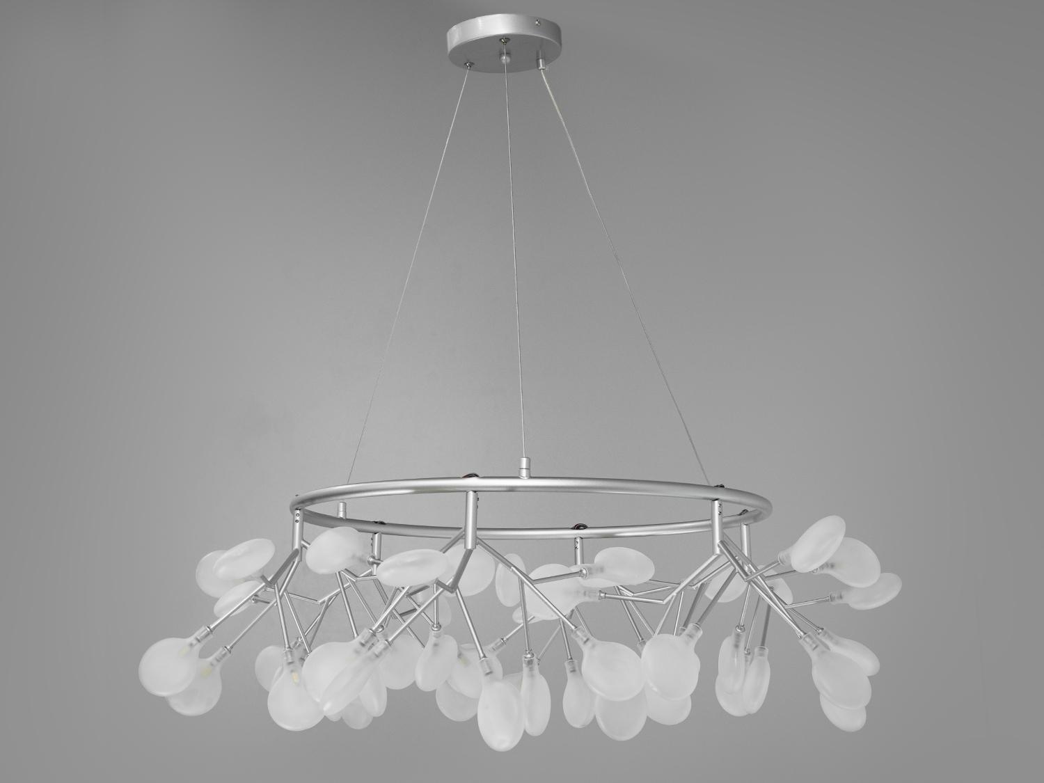 Люстра Diasha Светлячок подвесная 54 ламп Хром (Y887-54A SL) Люстра Diasha Светлячок подвесная 54 ламп Хром (Y887-54A SL)