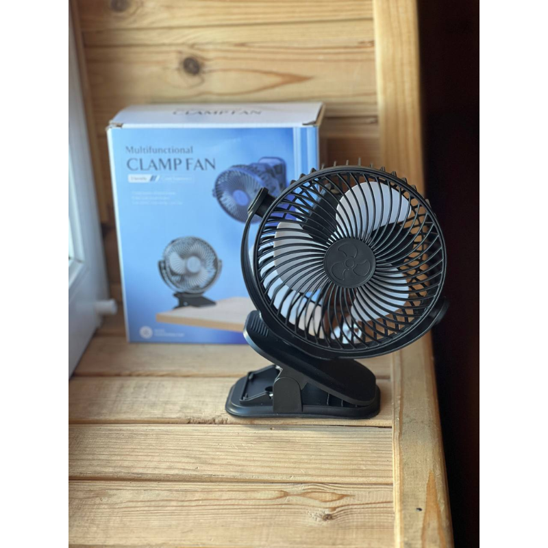 Вентилятор компактный LY-850 USB с прищепкой (2618399226) - фото 2 Вентилятор компактный LY-850 USB с прищепкой (2618399226) - фото 2