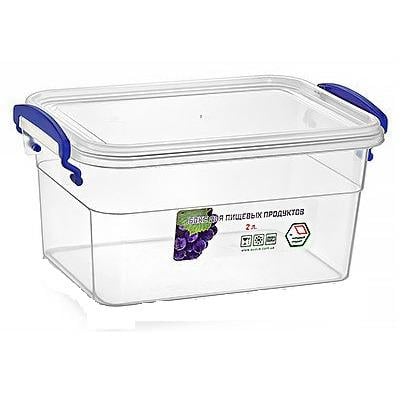 Пищевой контейнер с ручками NP-14 2 л 14, 6х22х11 см (4820095710327) Пищевой контейнер с ручками NP-14 2 л 14, 6х22х11 см (4820095710327)