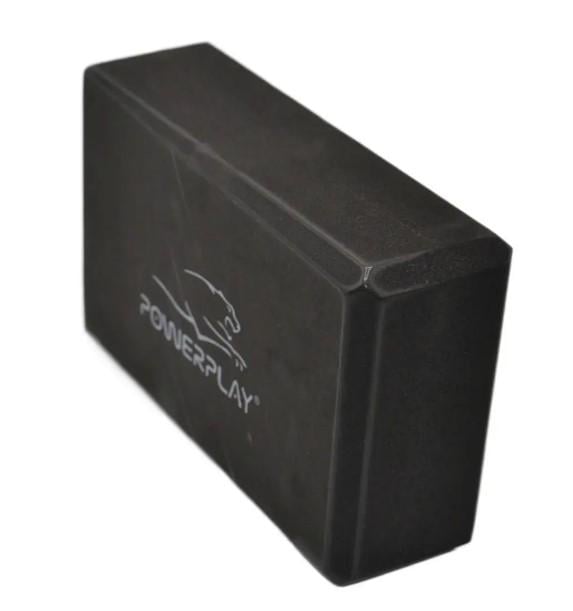 Блоки для йоги PowerPlay 4006 Yoga Brick EVA 2 шт. Черный (PP_4006_Black_2in) - фото 5