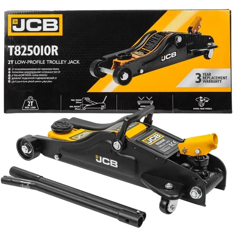 Домкрат підкатний гідравлічний JCB Tools JCB-T830020 3 т