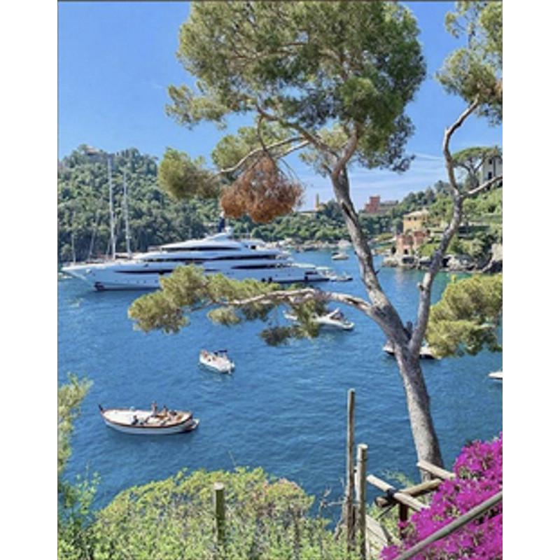 Алмазная мозаика Strateg Портофино 30х40 см (HEG86067)