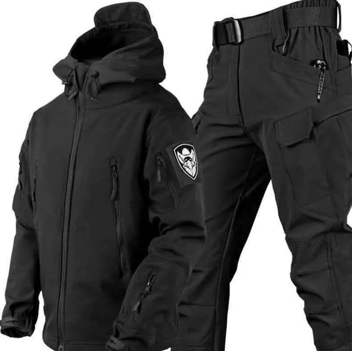 Костюм Soft Shell на флісі XXL Чорний (31164104)