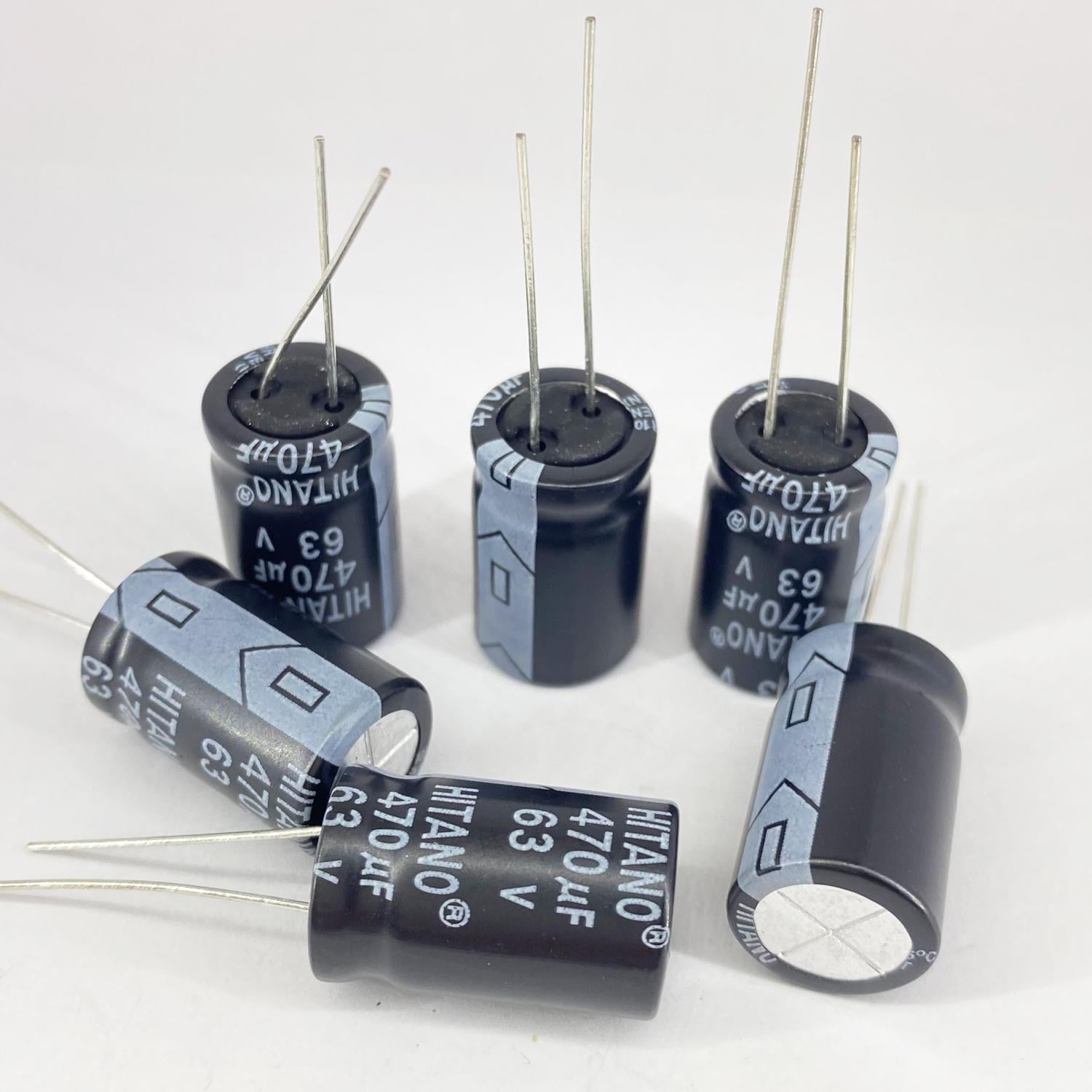 Электролитические конденсаторы HITANO 470 мкф 63V 13x21 мм 105 °C (5450)