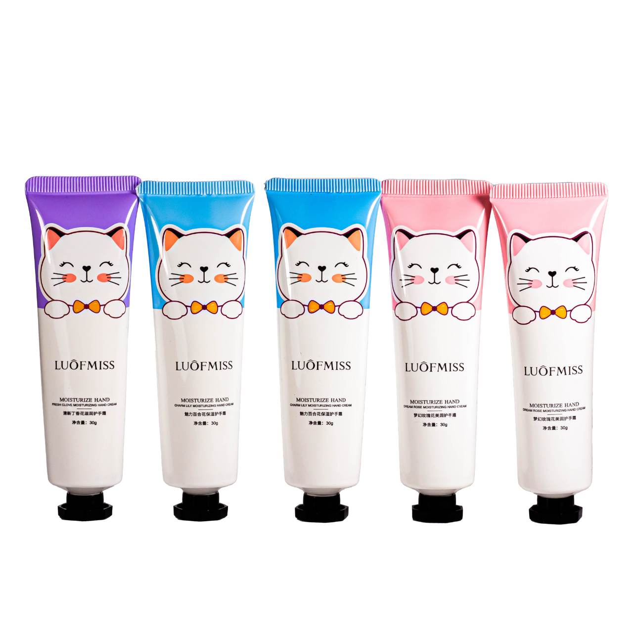 Крем для рук Luofmiss Moisturize Hand Cream с цветочными экстрактами 30 мл 5 шт. (23939011)