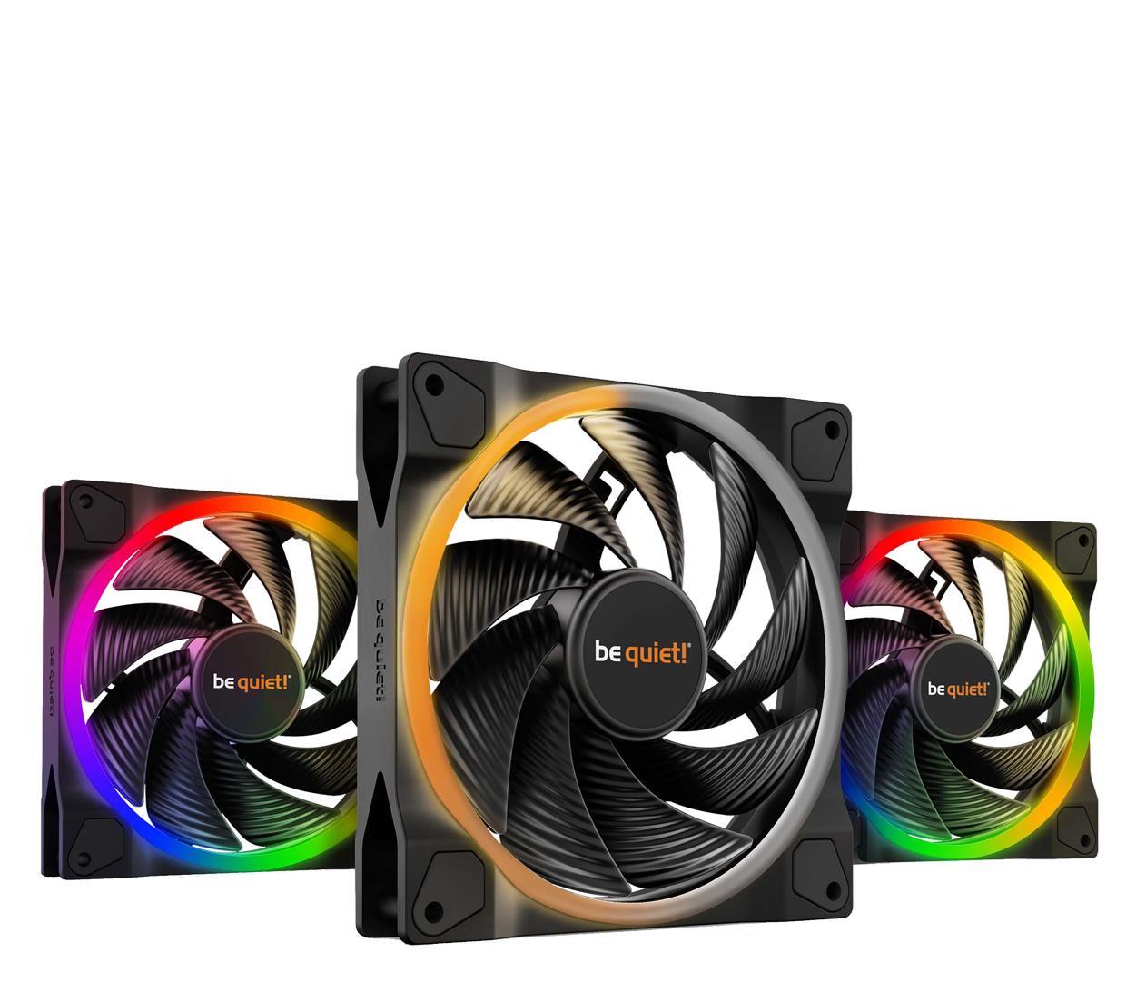 Вентилятор be quiet! Light Wings 140mm PWM High-Speed 3 pack (BL079)