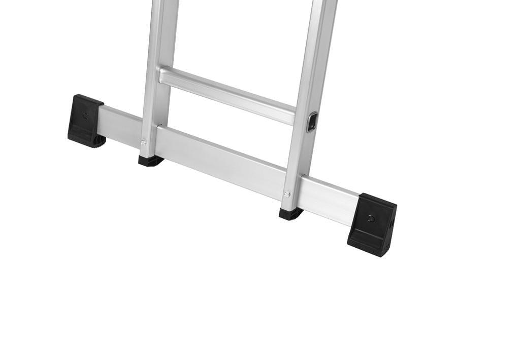 Драбина-трансформер алюмінієва Kraft&Dele KD4070 з платформою для дому саду та ремонту сходинки 4x3 (KD4070) - фото 7