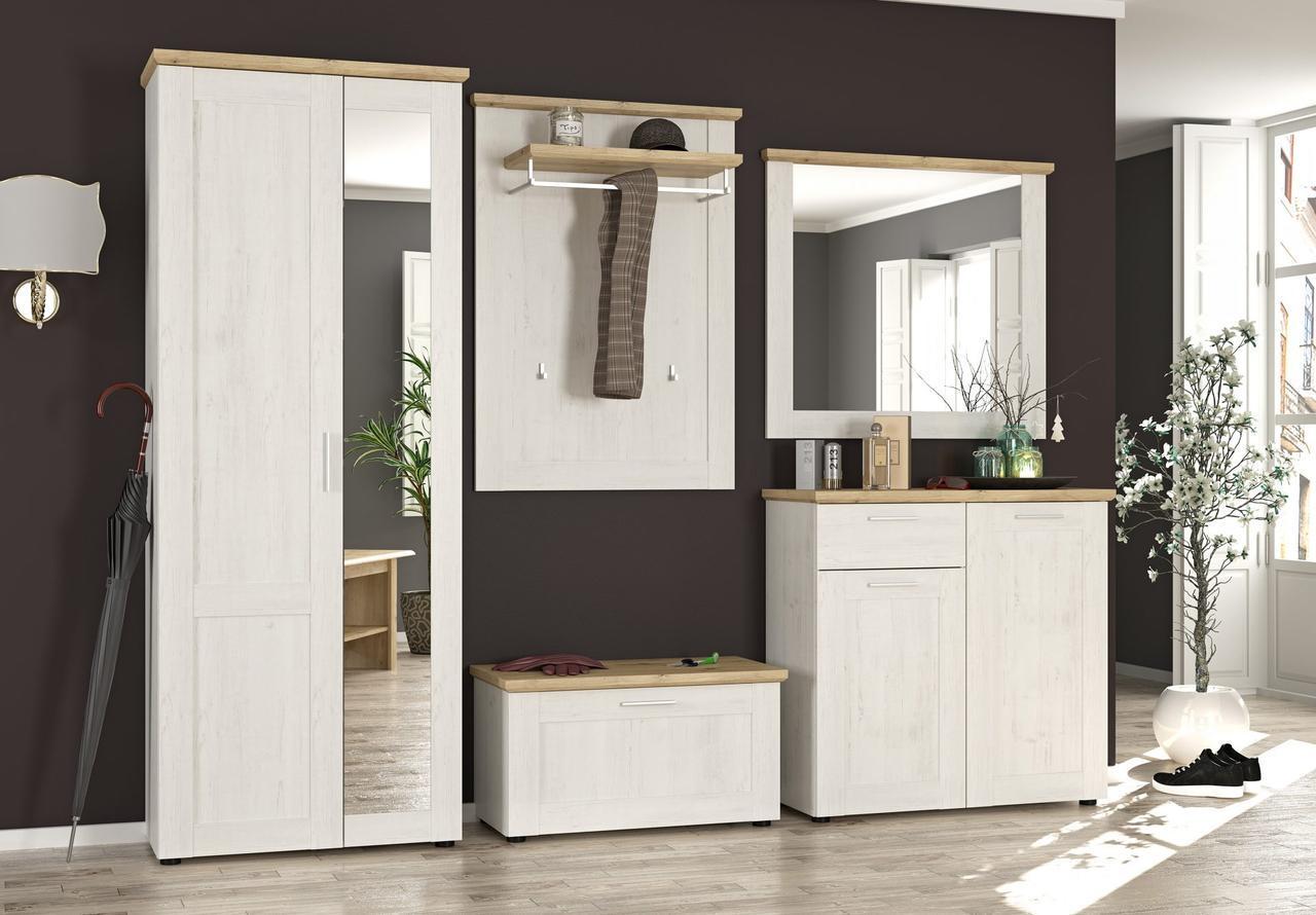 Вішалка з полицею Мебель-Сервіс Лора Андерсон пайн/Артисан (26868166) - фото 2 Вішалка з полицею Мебель-Сервіс Лора Андерсон пайн/Артисан (26868166) - фото 2