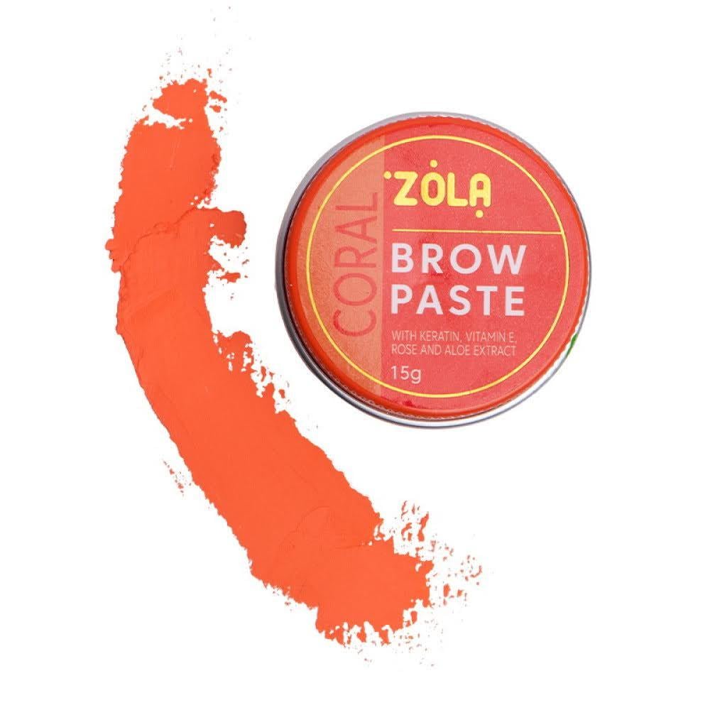 Контурная паста Zola Pink Brow Paste 15 г Оранжевый