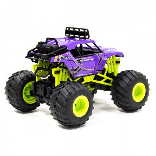 Автомобиль Bigfoot Off-road Violet 1:16 27 МГц с р/у (SL-358RHV-ks) - фото 7