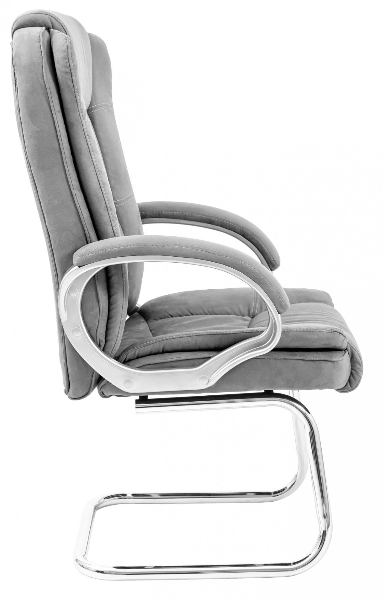 Кресло офисное компьютерное California Бонд 16 Хром CF Серый - фото 3 Кресло офисное компьютерное California Бонд 16 Хром CF Серый - фото 3