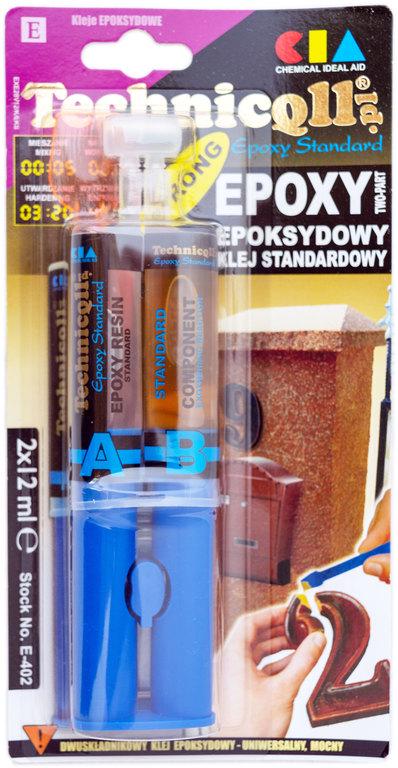 Клей епоксидний універсальний Technicqll у шприці 12 мл по 2 шт. (000023291) Клей епоксидний універсальний Technicqll у шприці 12 мл по 2 шт. (000023291)
